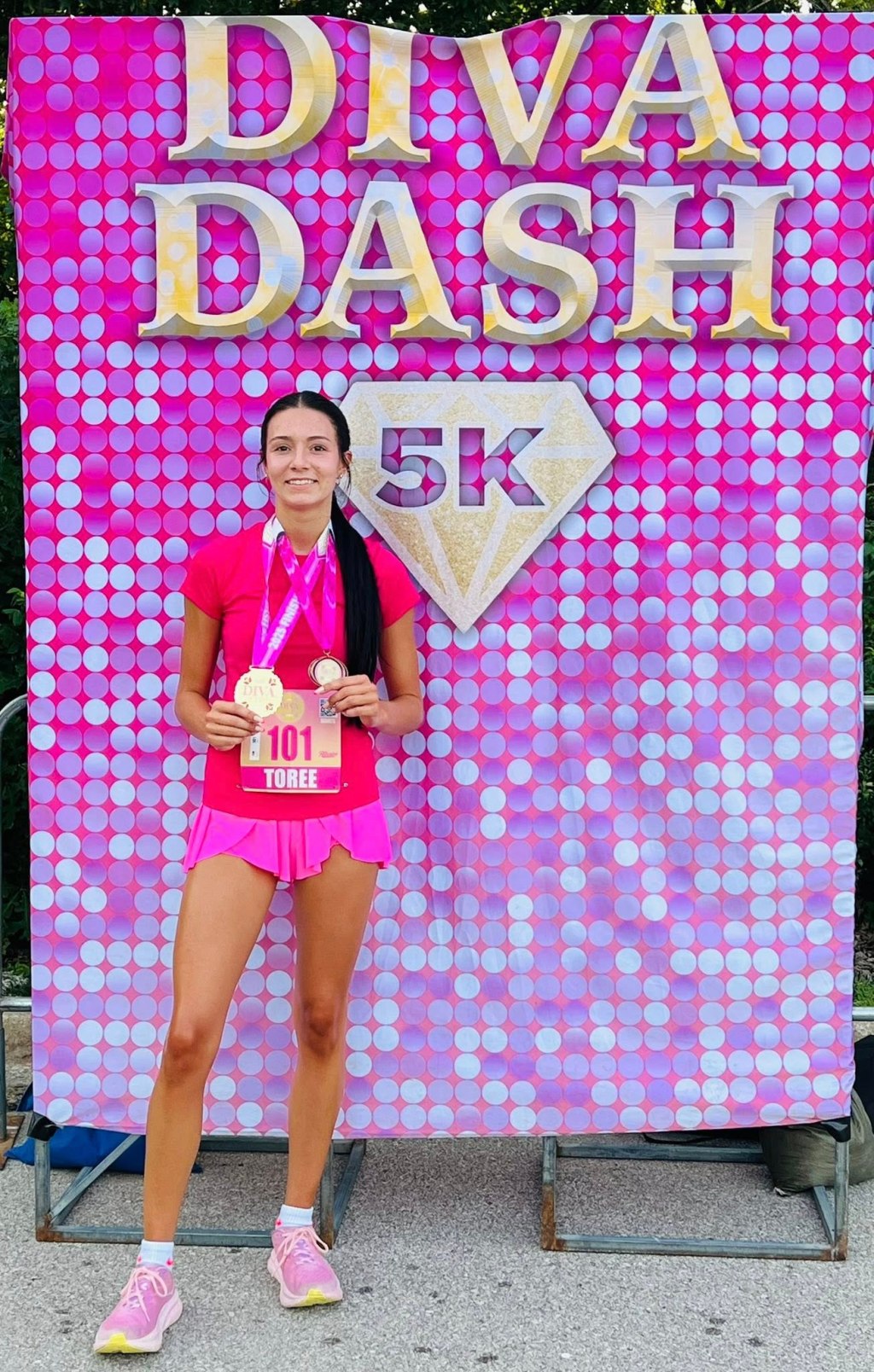 Butler’s Toree Hiser Finishes Strong at Diva Dash&nbsp;5K